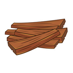 timber isolated illustration