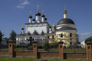 Вознесенская Давидова пустынь (монастырь). Никольская церковь, Вознесенский собор.