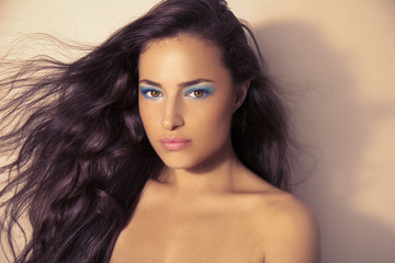 Naklejka premium beauty and makeup