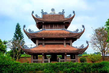 Nom pagoda  in Hung Yen, Vietnam. Nom pagoda is an ancient pagoda in Hung Yen, Vietnam.