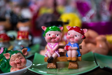 Traditional ceramic pottery in Bat Trang, Vietnam