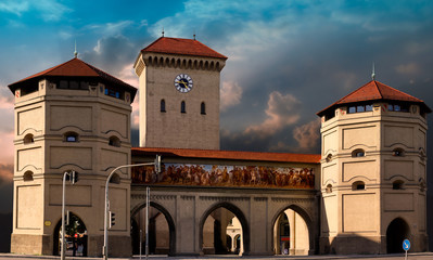 Isartor in München Hochauflösend