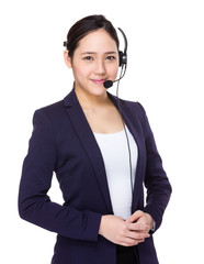 Customer services operator