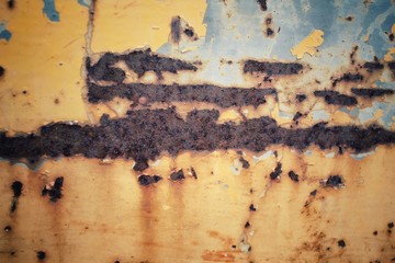 Steel rust background