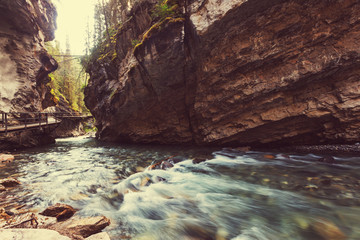 Canyon in Banff NP