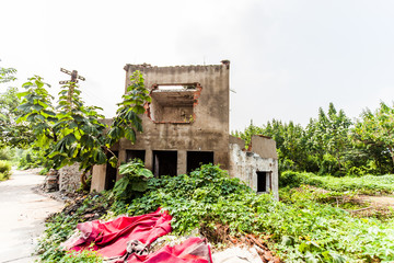 abriß Häuser in Jiangyin