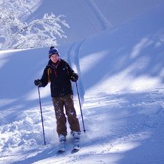 sports d'hiver - ski hors pistes