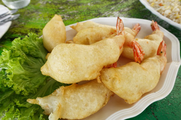 Fried shrimp