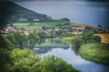 Fototapeta premium village in the Black Forest region of Germany