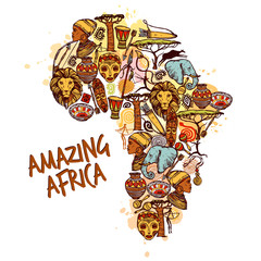 Africa Sketch Concept
