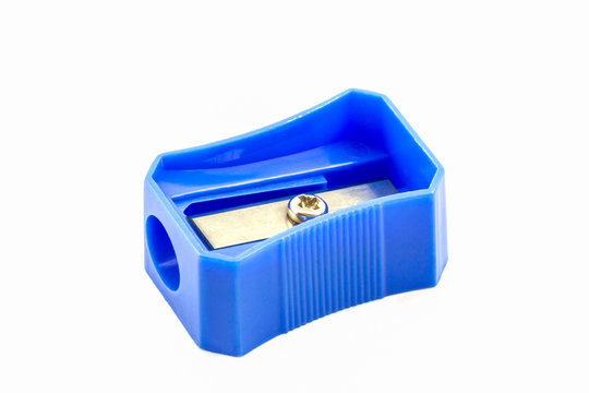 Blue pencil Sharpener.