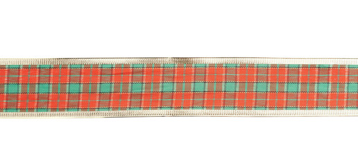 Christmas decoration tape isolated