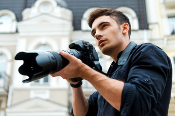 Ready to shoot. 