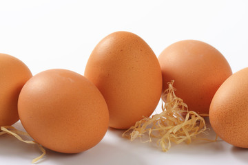 brown eggs