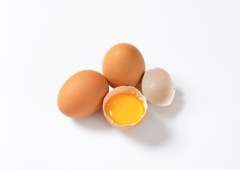 brown eggs