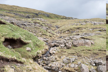Landscape on the Faroe Islands