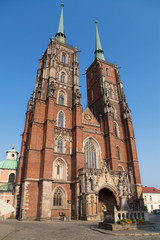 Fototapeta na wymiar Wroclaw Cathedral