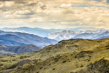 Fototapeta premium Beautiful mountains landscape 