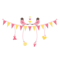 Sweet Garland with Birds