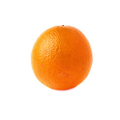 Orange fruit isolated over the white background