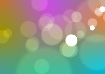 Abstract Bokeh Lights Background