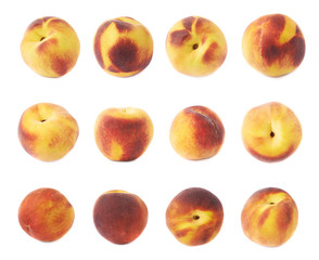 Peach fruit isolated