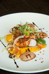  two Grill shrimp on studio setting