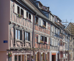 architectural detail in Colmar