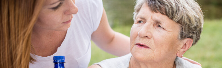 Caring about grandma