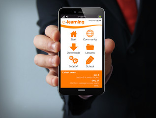 online marketing e-learning smartphone