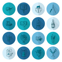 School and Education Icons