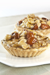 tartaleta de frutos secos