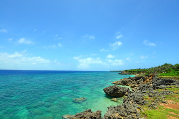 美しい沖縄の海