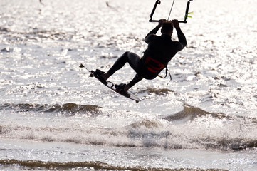 Kitesurfer in St. Peter-Ording