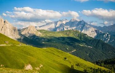 Tuinposter Latemar Dolomites, Val di Fiemme, Italy © salparadis