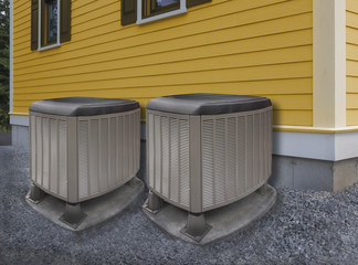 HVAC heating and air conditioning residential units