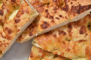 Italian Focaccia with cheese