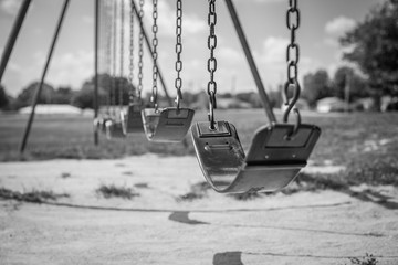 Swings in Black and White
