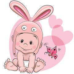 Cute cartoon baby
