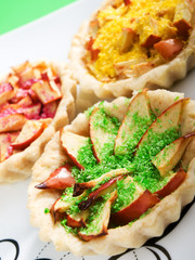 Apple tartelette pastries