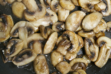 Fried mushrooms