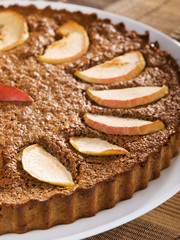 Homemade apple cake