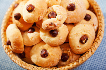 Cookies with almonds