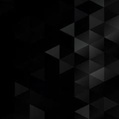 Fototapeta premium Black Grid Mosaic Background, Creative Design Templates