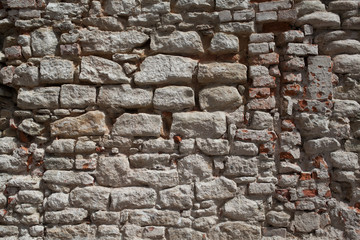 oude stenen muur