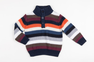 colorful sweater for children
