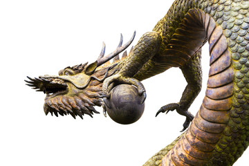 dragon isolated