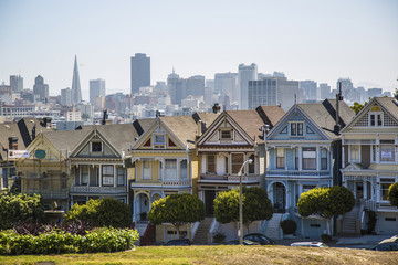 San Francisco, California ,USA, palaces and old houses