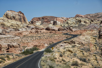 Nevada USA, panorama hills