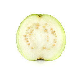 guava fruit isolated on white background